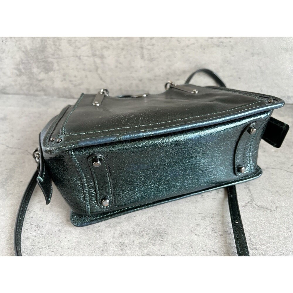 COACH Mini Metallic Dreamer 21 Satchel Crossbody Leather Bag Limited Edition - Picture 5 of 9